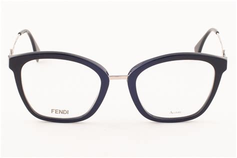 fendi ff 0308 807|Fendi FD Ff0308 Eyeglasses 0807 Black 100 Authentic .